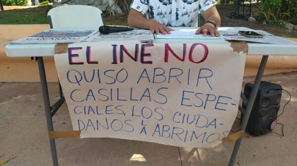 Cozumel registra baja participación en la Consulta Popular