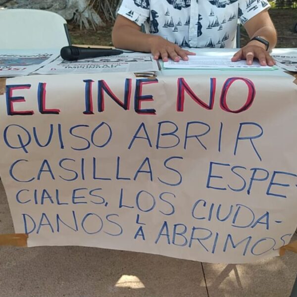 Cozumel registra baja participación en la Consulta Popular