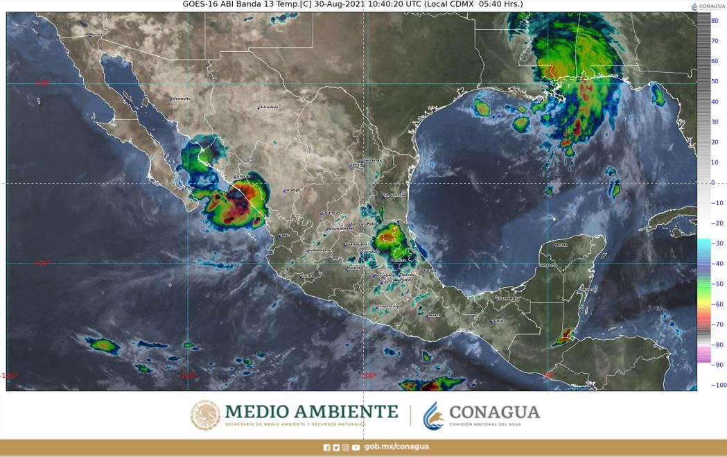 Pronóstico del clima para hoy lunes 30 de agosto en Quintana Roo; tiempo caluroso y probabilidad de chubascos dispersos.