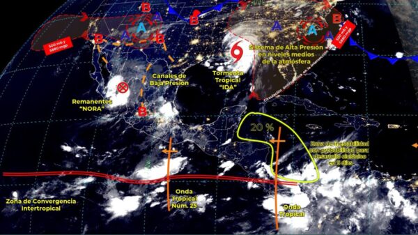 Pronóstico del clima para hoy lunes 30 de agosto en Quintana Roo.