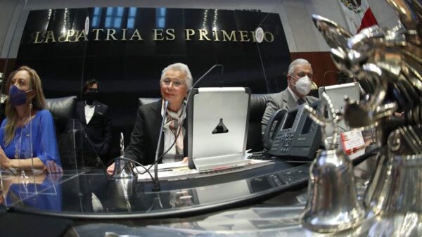 Por mayoría de votos Olga Sánchez Cordero es la nueva presidenta del Senado