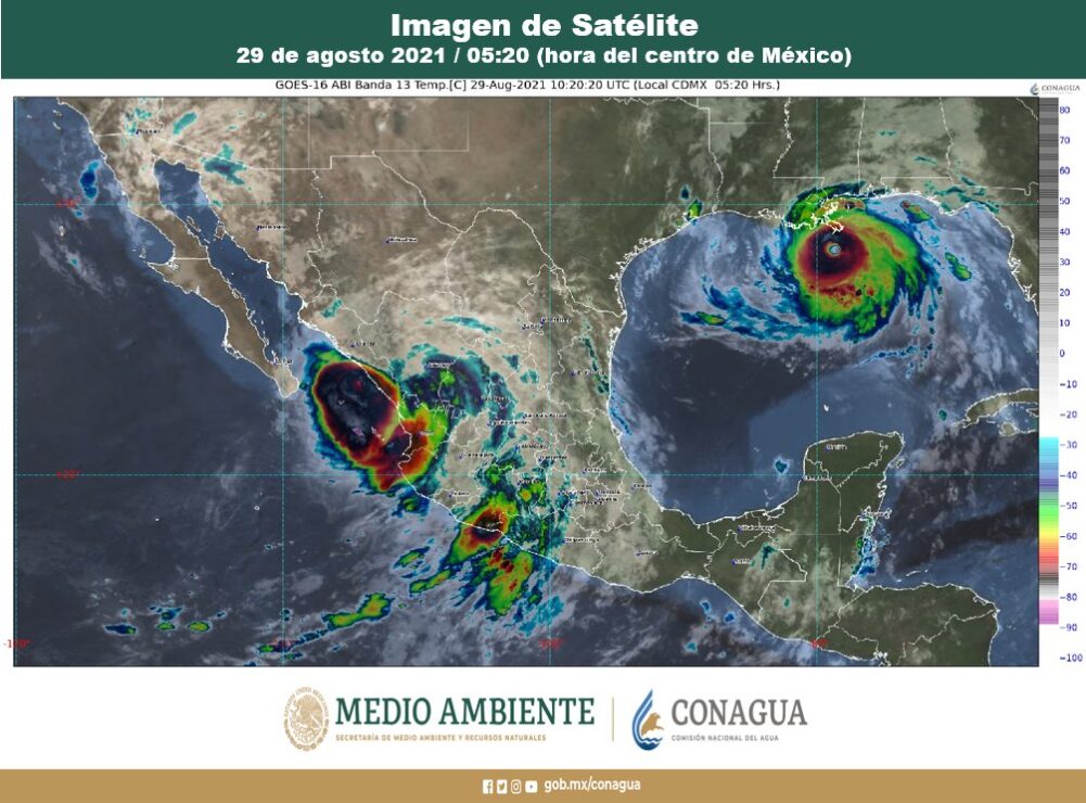 Pronóstico del clima para hoy domingo 29 de agosto en Quintana Roo; cielo nublado por la tarde con lluvias fuertes.