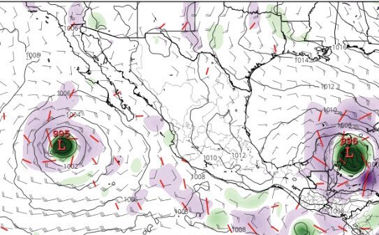 Meteorólogos advierten de posibles amenazas ciclónicas para la Península.