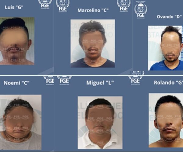 Playa del Carmen: Vinculan a proceso a seis extorsionadores.