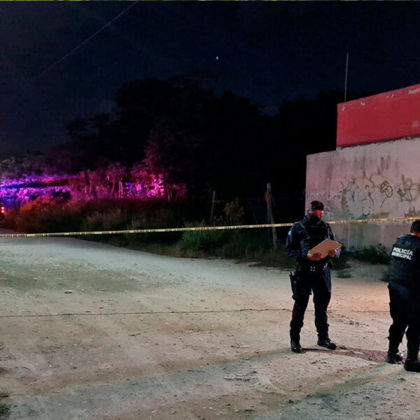 Cancún: Ejecutan de un balazo a hombre en la SM 225