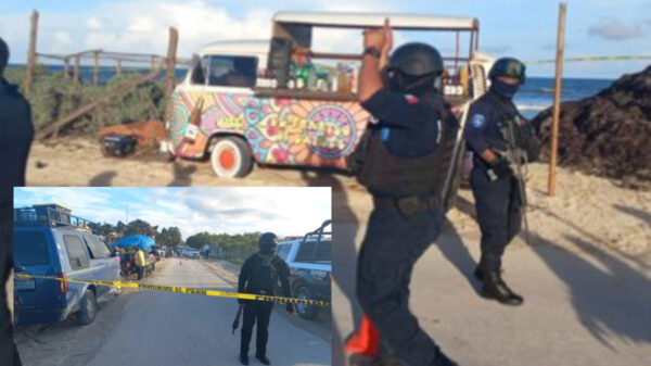 Ejecutan a comerciante en zona de playas de Tulum