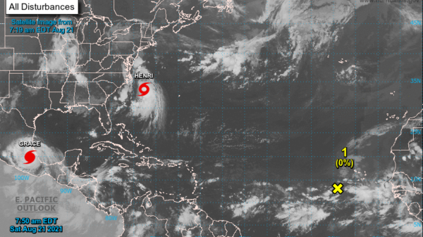 Hidalgo recibe a Grace ya debilitado a categoría 1