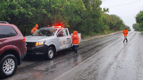 Inundaciones por Grace en Isla Mujeres