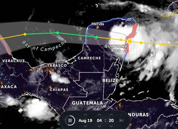 Impacta Huracán Grace en Tulum