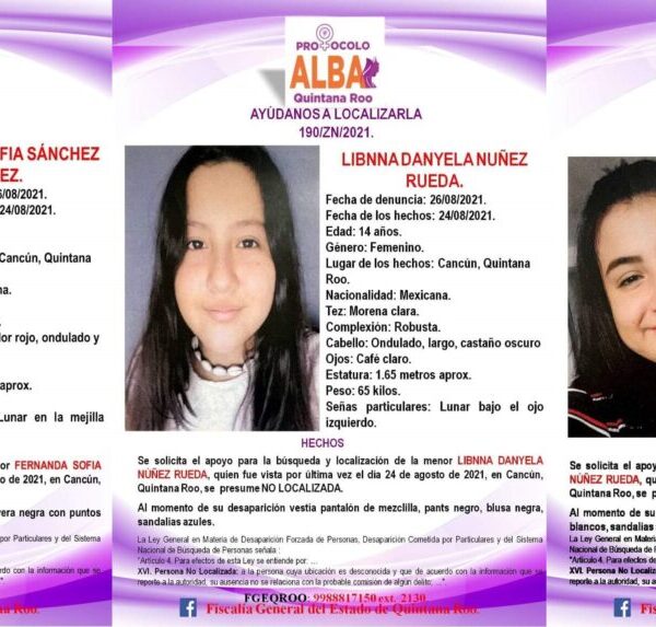 Buscan a 3 hermanas desaparecidas; habrían huido a casa de su abuela
