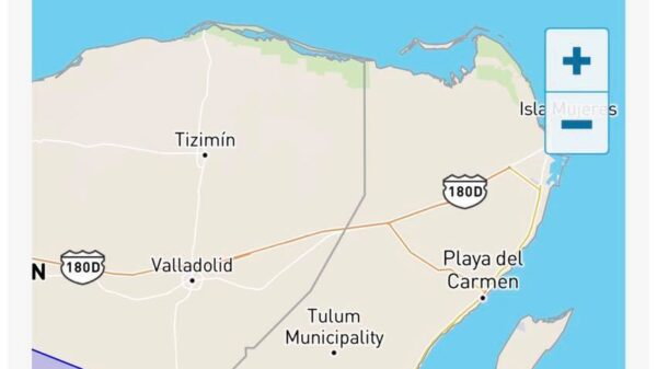 Grace continúa se perfila a Yucatán