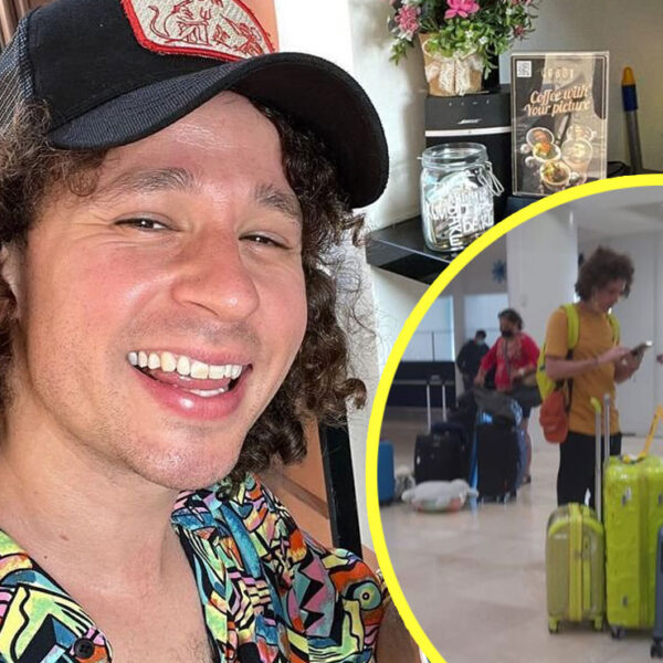 Luisito Comunica llega al Aeropuerto de Cancún y... ¡No había luz!