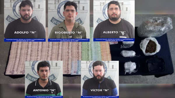 En operativo anti covid, cae grupo de presuntos narcomenudistas