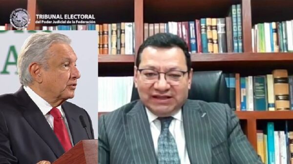 Felipe Fuentes, presidente interino del TEPJF; “es insuficiente”: AMLO