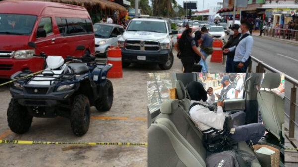 Cancún: Por error, policia balea a turista en la zona hotelera