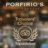 Porfirio’s se enorgullece de ganar por segunda vez el premio de “Traveller’s Choice 2021”