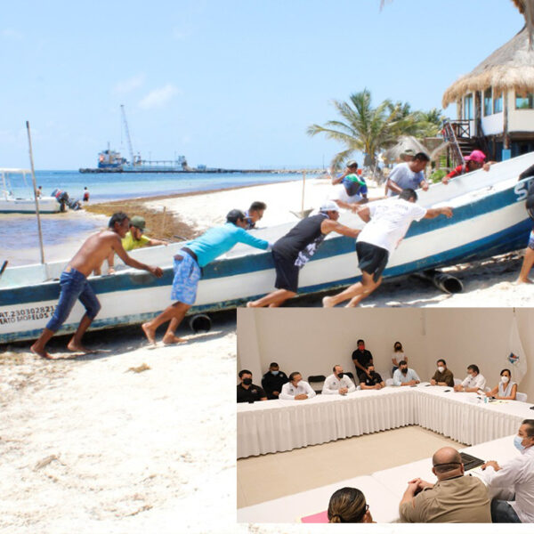 Puerto Morelos se prepara ante la posible afectación de la Tormenta Tropical "Grace"