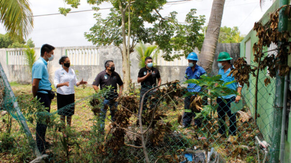 Continúan trabajos de recuperación de escuelas en Puerto Morelos