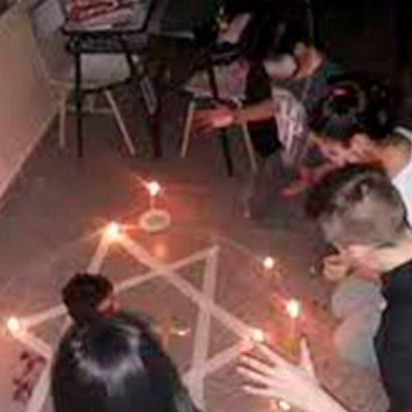 Video: Canal de tv abierta se equivoca y trasmite rito satánico