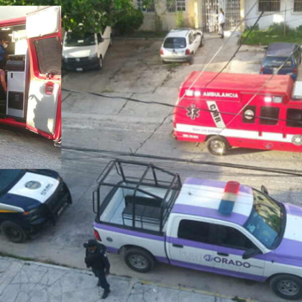 Cancún: Policías salvan a una joven de saltar de un edificio 