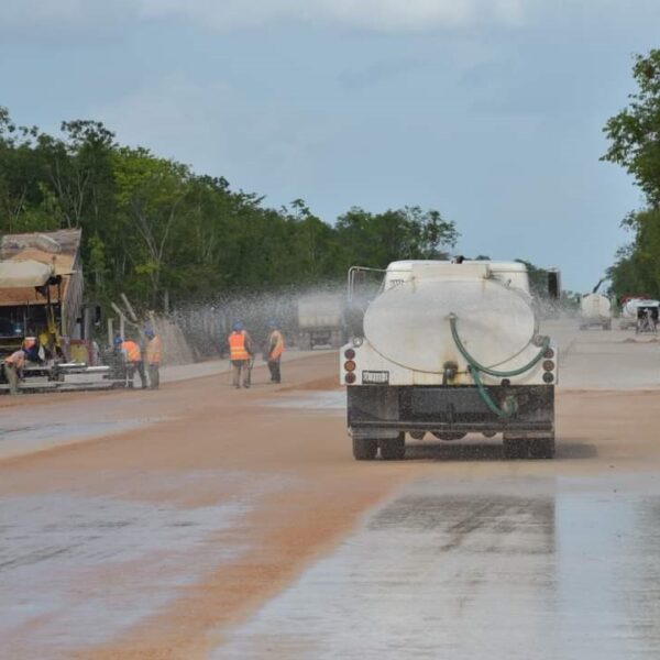 Avanzan trabajos de terracería en los primeros cuatro tramos del Tren Maya.