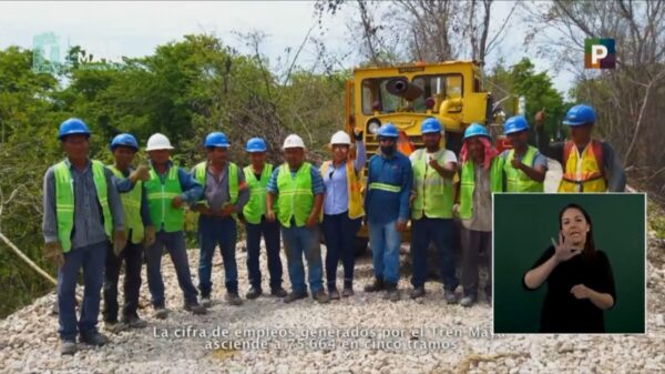 Tren Maya avanza con paso firme obra en los tres primeros tramos