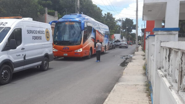 Turista muere en el autobús cuando se dirigía a Sisal