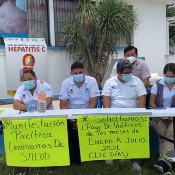 Mujeres mayas las más afectadas por paro de labores en Caravanas de Salud.