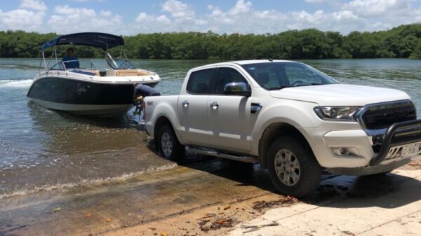 Fonatur abre la rampa de Tajamar para el resguardo de embarcaciones.