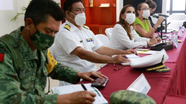 Por el huracán 'Grace' se activan protocolos de Protección Civil en Cancún.