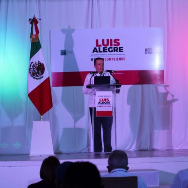 Deber cumplido con México y Quintana Roo: Luis Alegre.