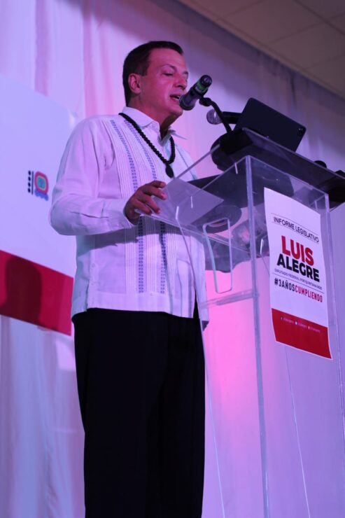 Deber cumplido con México y Quintana Roo: Luis Alegre; con su tercer informe concluye su labor como integrante de la LXIV Legislatura federal.
