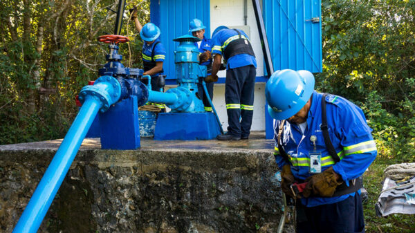 Aguakán listo para reanudar suministro de agua tras el paso de Grace