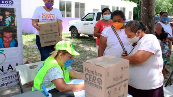 Jornadas de la "Ruta de la prevención" entregarán despensas en Cancún