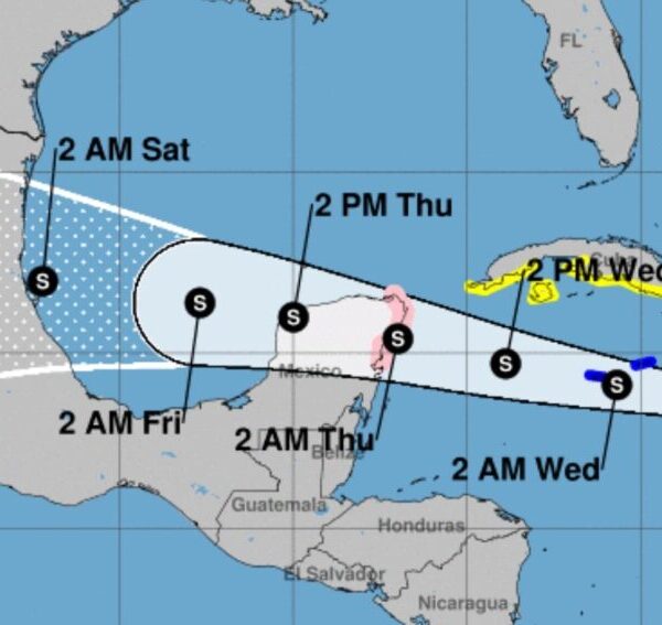 ‘Grace’ recobra fuerza y se convierte en tormenta.
