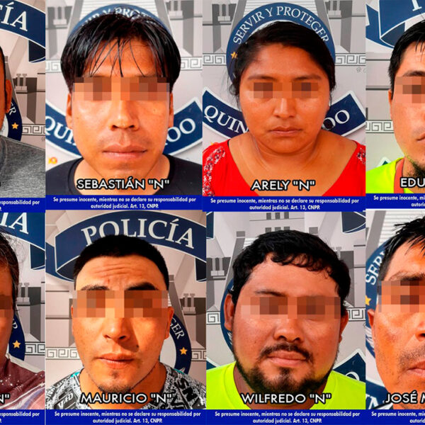 Detenidos más de 171 mil 016 presuntos culpables de actos fuera de la ley en Quintana Roo