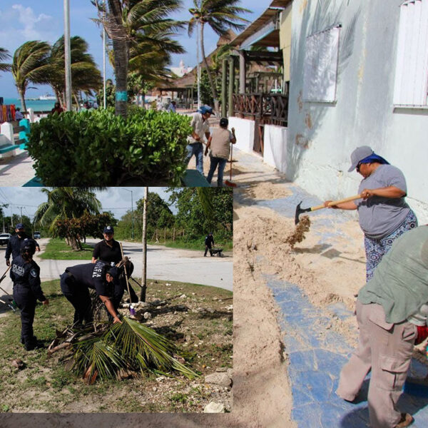 Implementa gobierno de Puerto Morelos mega operativo de limpieza