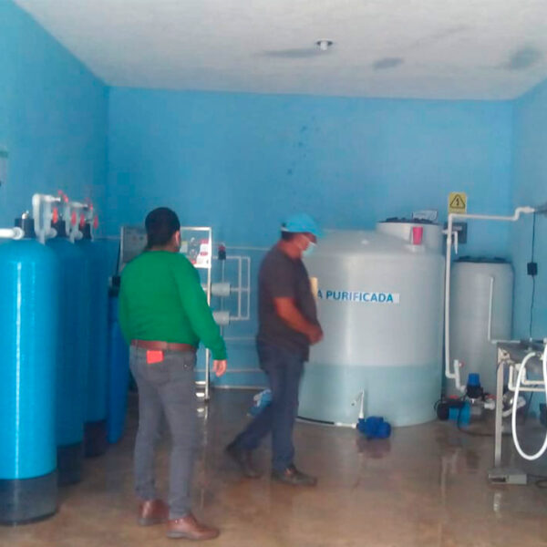 Consolidan proyecto de planta purificadora de agua en San Ángel