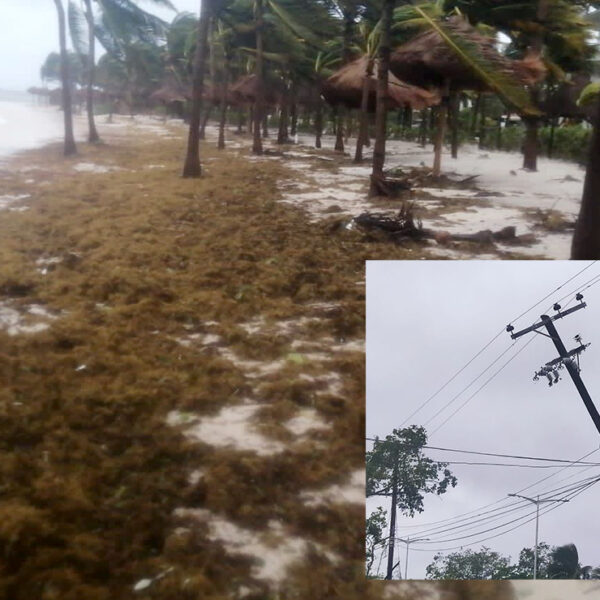 Grace fue benévolo con Tulum, solo dejó leves daños