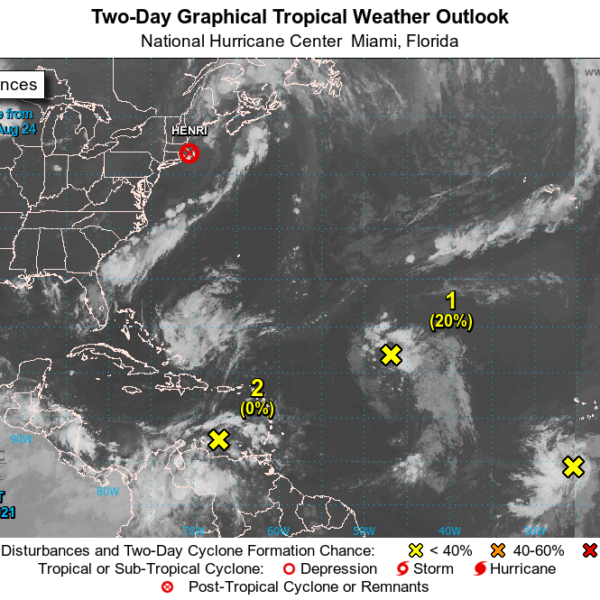 Quintana Roo: Mantienen bajo vigilancia fenómenos meteorológicos en el Atlántico y El Caribe.