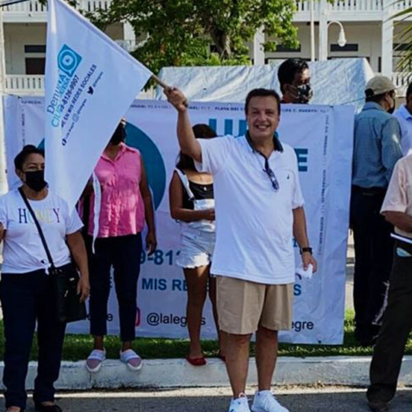 Fiesta de la ‘fibra y el pedal’ en la 1era. Carrera Ciclista ‘Por una Denuncia Ciudadana’ en la capital del Estado