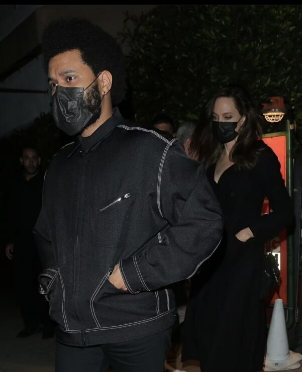 Captan juntos a Angelina Jolie y The Weeknd