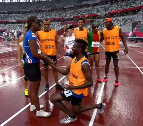 Propuesta de matrimonio en los Paralímpicos (video)