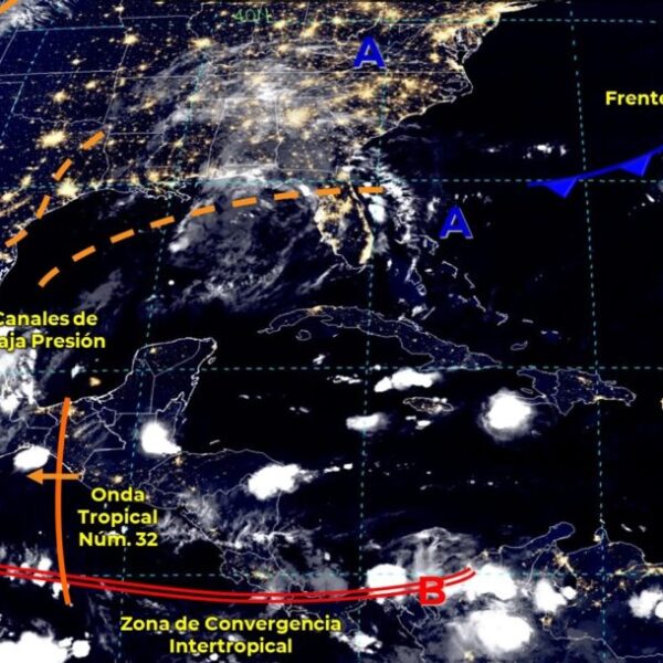 Pronóstico del clima para hoy domingo 19 de septiembre en Quintana Roo.