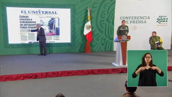 AIFA, ejemplo de combate a la corrupción, defiende AMLO