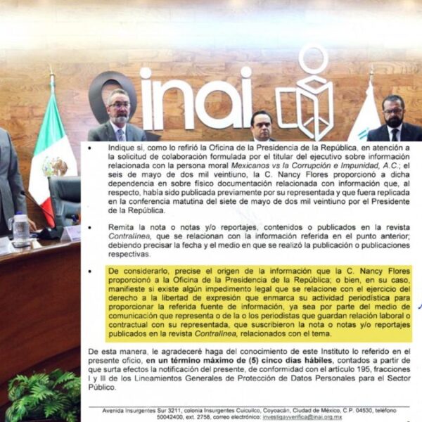 Indaga Inai a AMLO y pide a revista revelar fuentes