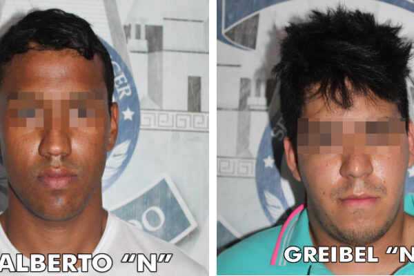 Caen dos sujetos que asaltaron y baleado un hombre en la Sm 301.