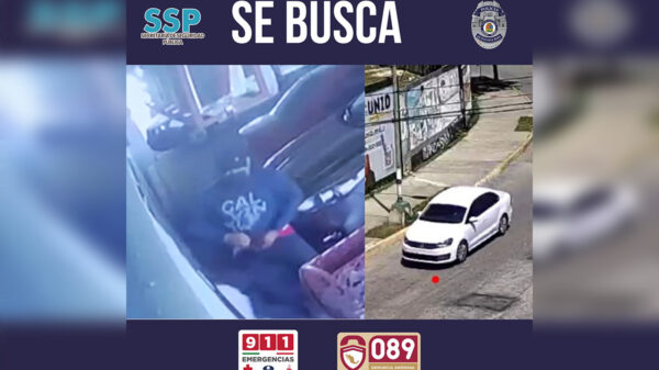 Alerta SSP Quintana Roo sobre presuntos asaltantes