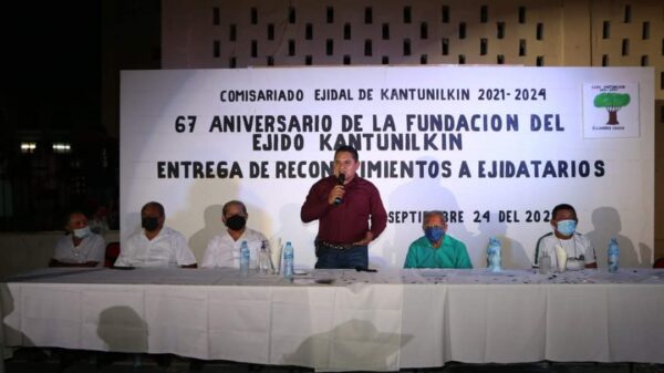 Celebran 67 aniversario de la fundación de Kantunilkín