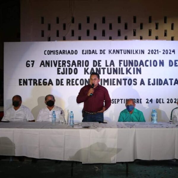 Celebran 67 aniversario de la fundación de Kantunilkín